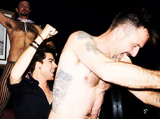 David Arquette, Adam Lambert David Arquette, Adam Lambert
